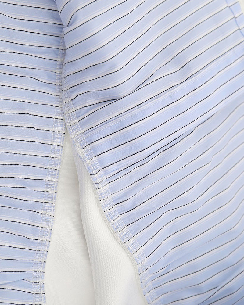 Bear embroidered two-piece sweatshirt