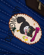 Cartoon Embroidered Short-Sleeve Shirt