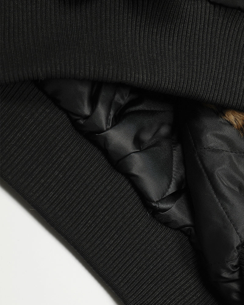 Casual short cotton jacket