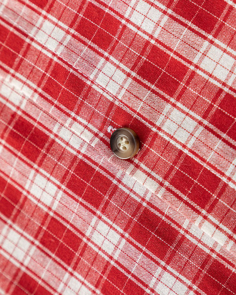 Plaid Casual Long-Sleeved Shirt