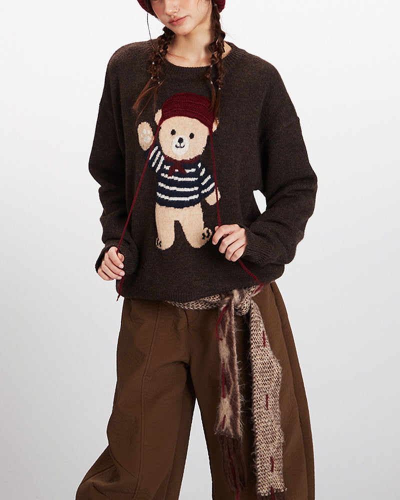 베어 커플 니트웨어
