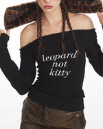 一字肩修身長袖(女款)