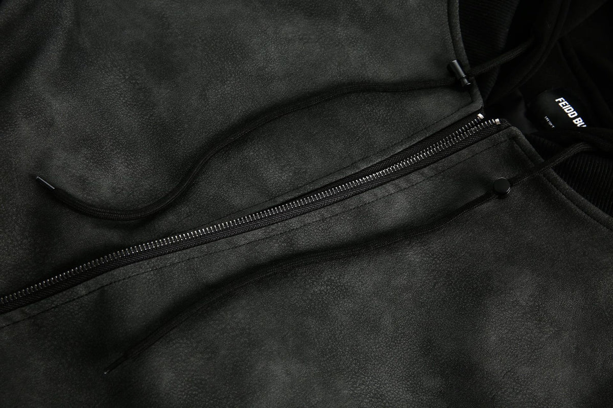 Vintage hooded jacket