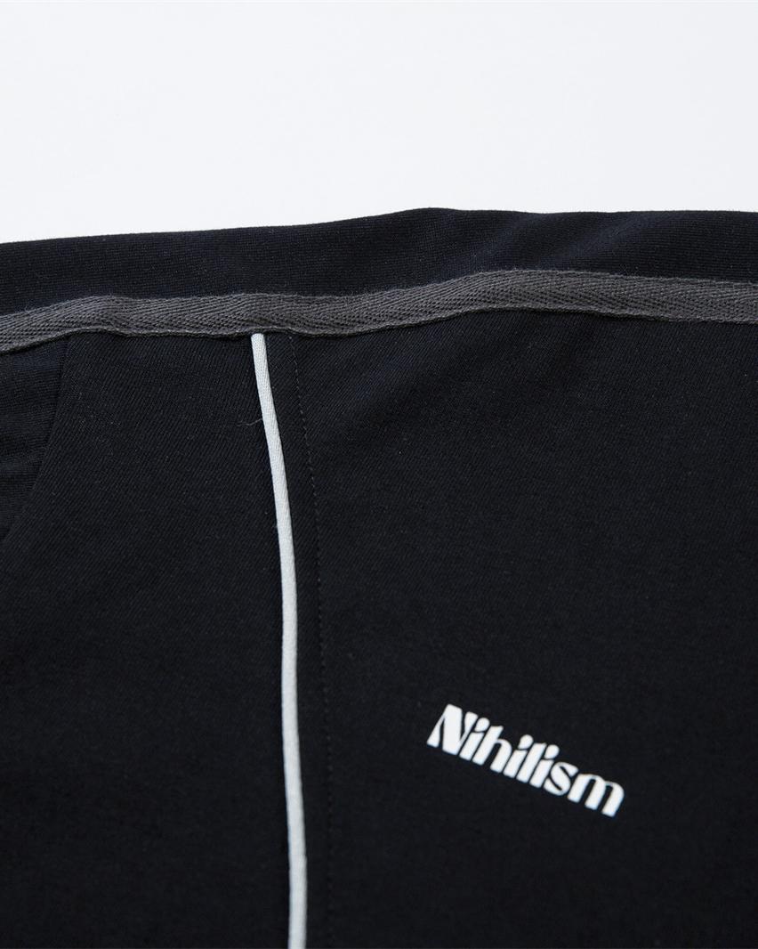 Contrast color letter short sleeves