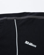 Contrast color letter short sleeves