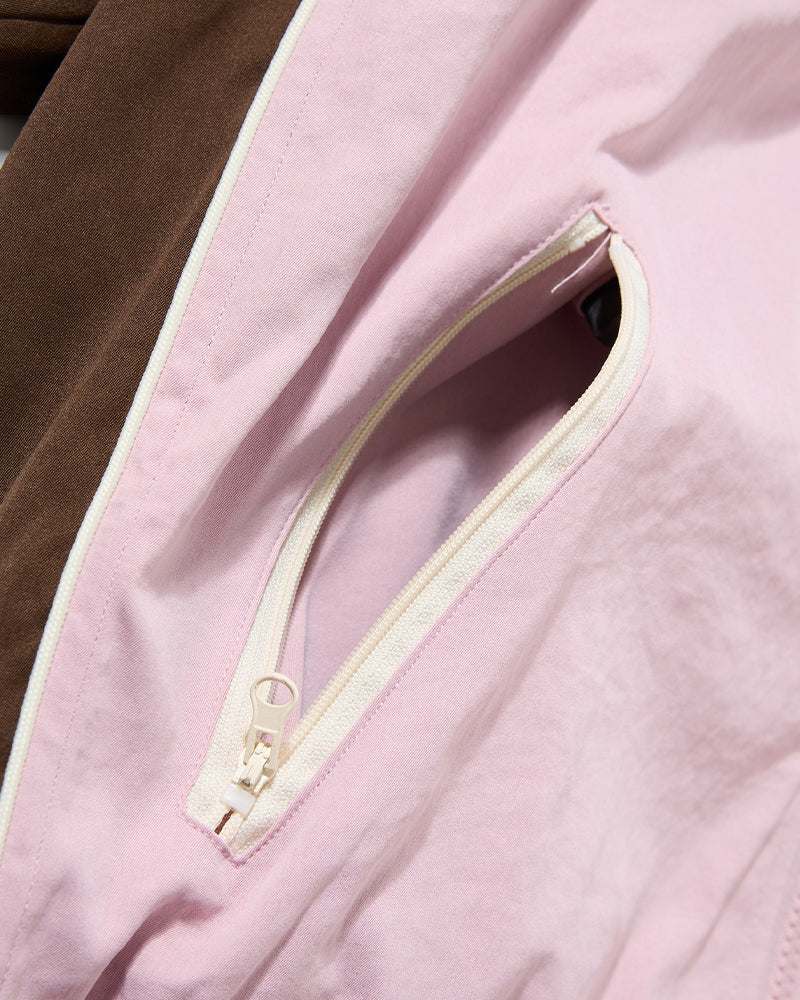 Retro patchwork couple jackets