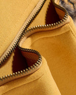 Retro leopard print hooded jacket