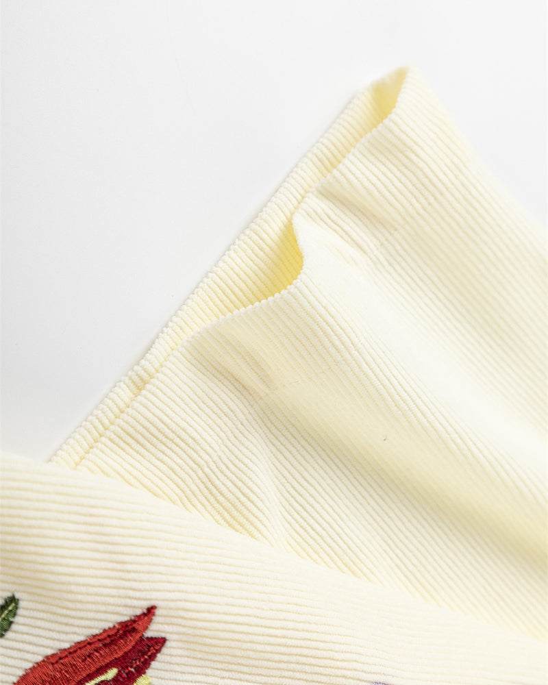 vintage floral short sleeve shirt