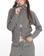 翻領拉鏈衛衣(女款)