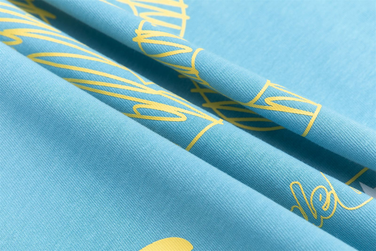 레트로 프린트 반소매