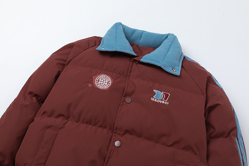 Retro simple cotton jacket