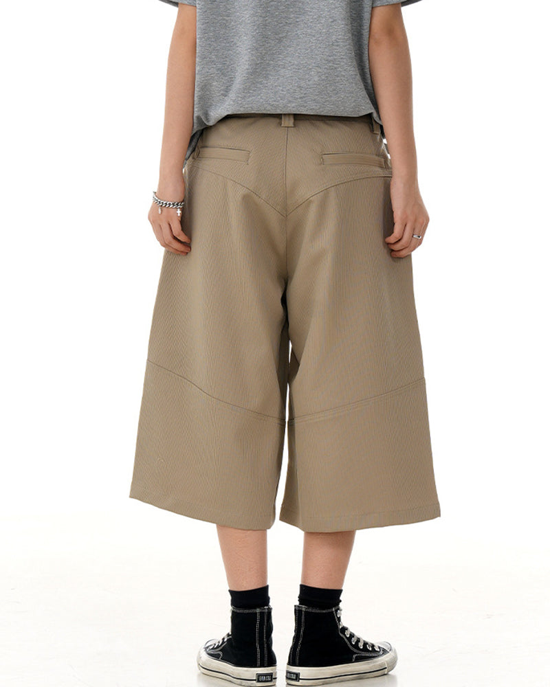 Loose straight pants