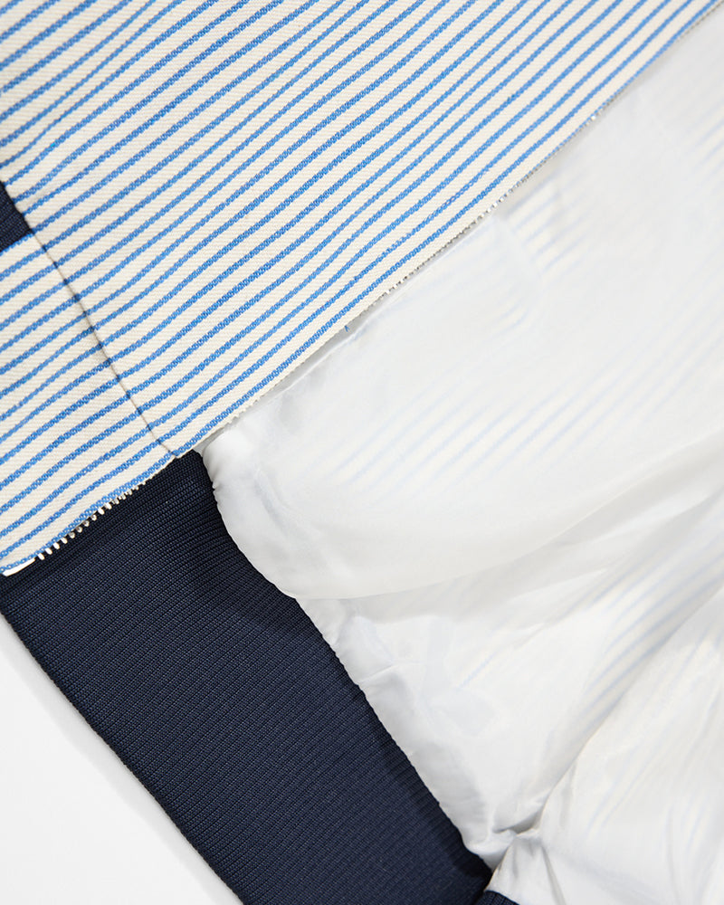 컬러블록 자수 야구 유니폼