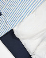 컬러블록 자수 야구 유니폼