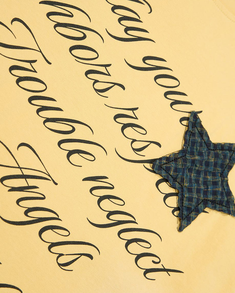 星星貼布情侶短袖