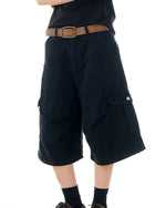 Retro multi-pocket cargo shorts