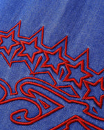 빈티지 워시드 자수 반팔