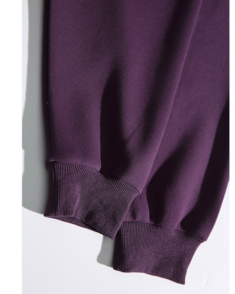 Patchwork Couple Hoodies