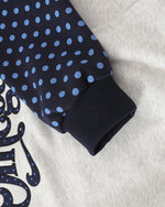 Retro polka dot hoodie