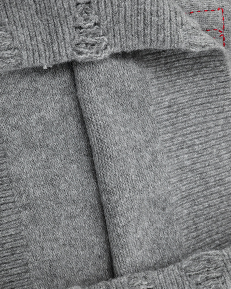 striped hoodie sweater