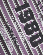 Retro striped short sleeves