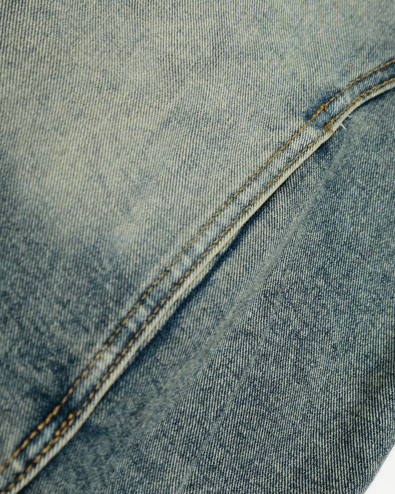 Retro simple denim jacket