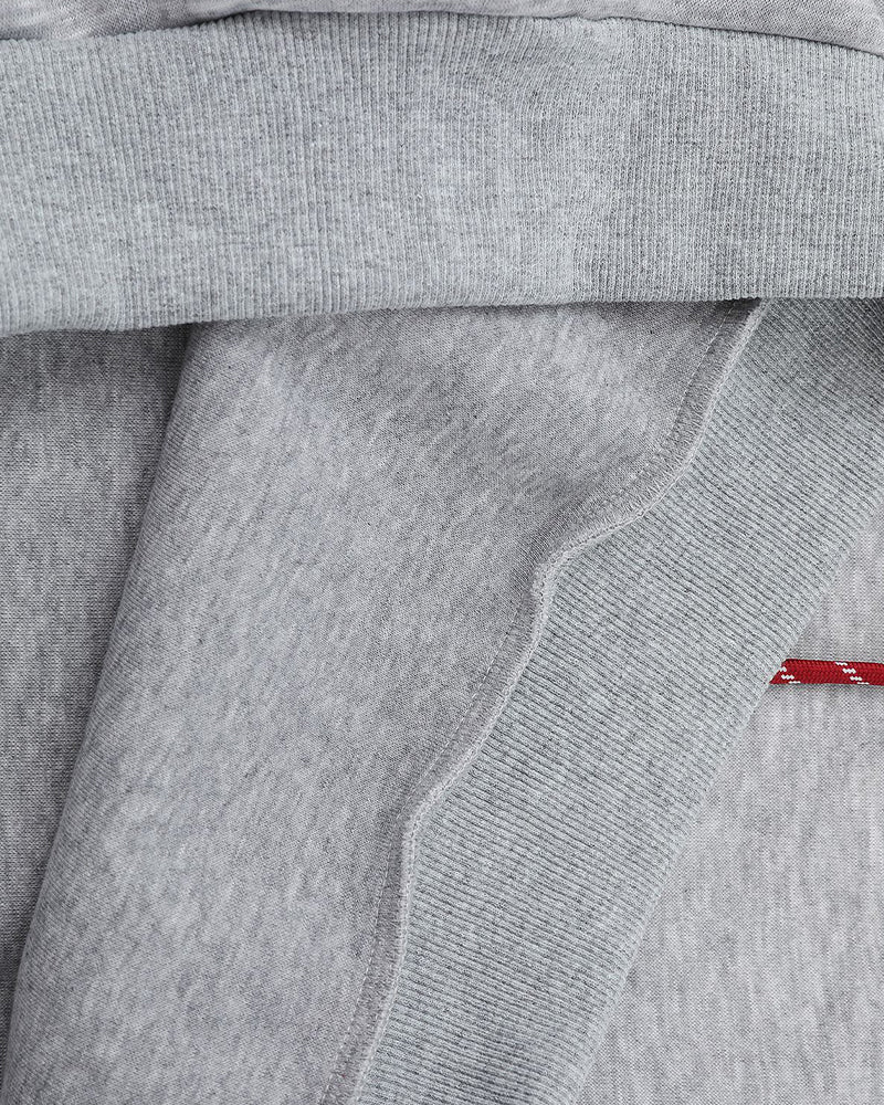 復古印花連帽衛衣