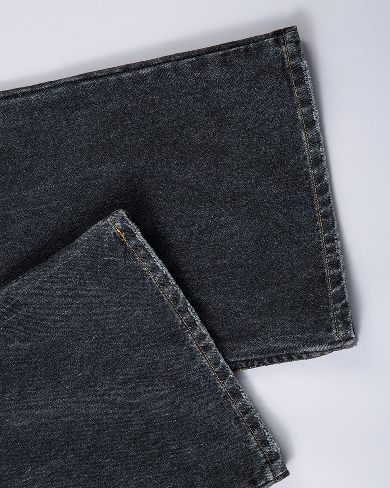 Washed gradient jeans