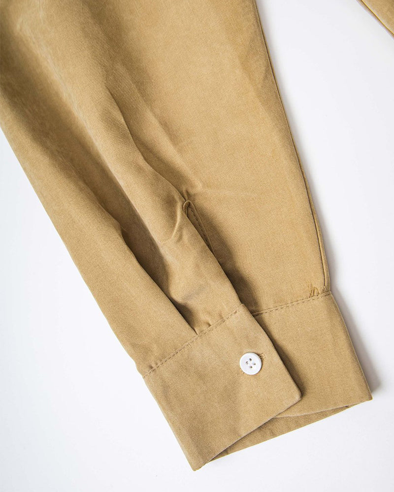 趣味領帶長袖襯衫