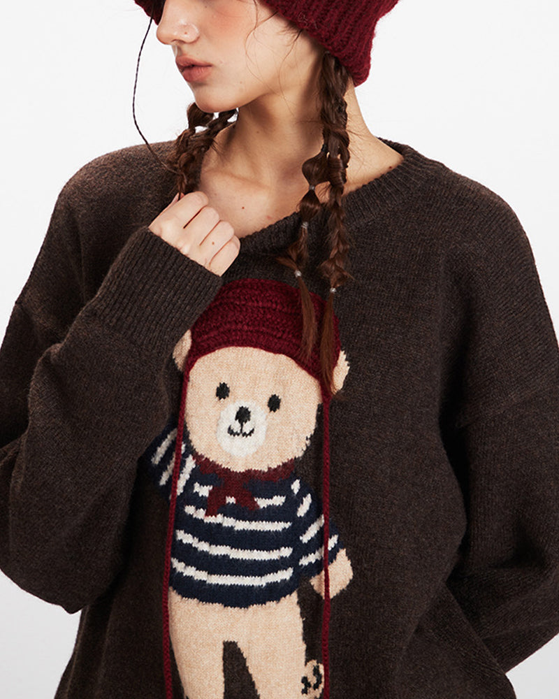 베어 커플 니트웨어