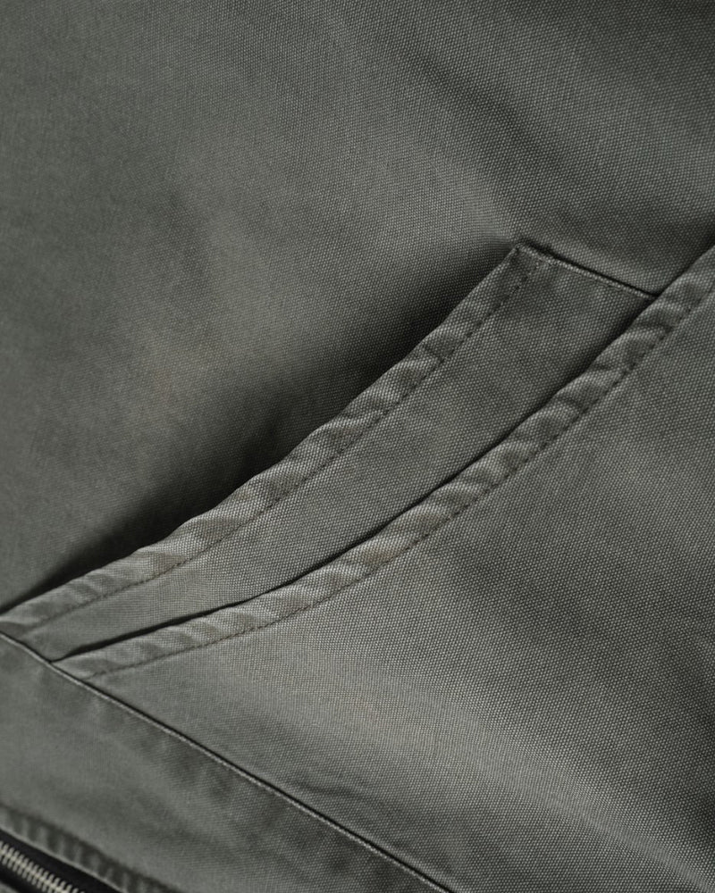 Patchwork cotton-padded jacket