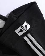 スプライス加工のスポーツ半袖シャツ