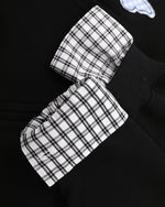 Spliced fake two-piece casual sweatshirt jacket