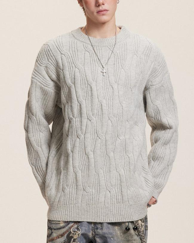 Vintage pullover knit sweater