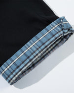 라펠 프린트 반소매