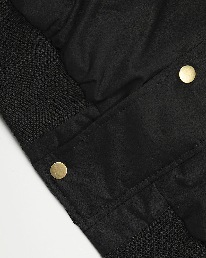 Casual short cotton jacket