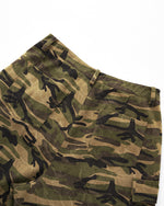 Camouflage cargo casual pants