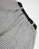 Retro contrast casual pants