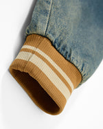 빈티지 워싱 데님 재킷