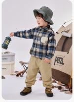 Cute plaid long sleeve shirt