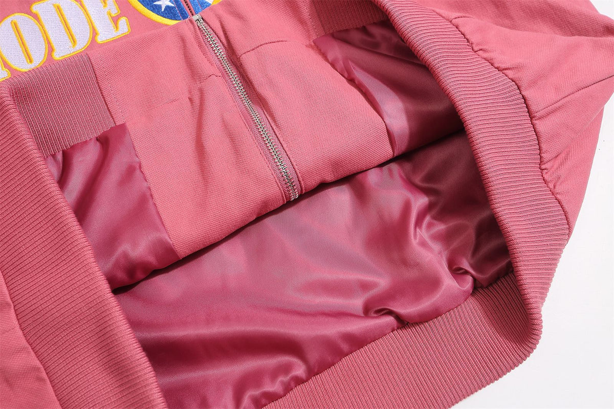 retro design hooded jacket