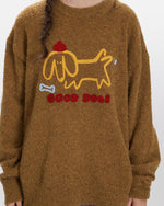 puppy knitted sweater