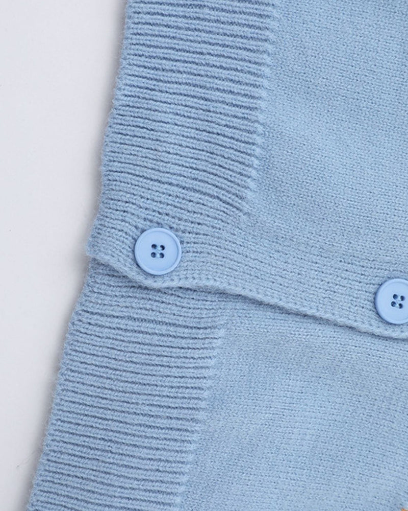 만화 강아지 스웨터