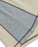 레트로 콘트라스트 컬러 블록 반팔