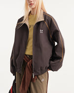 休閑寬鬆情侶外套