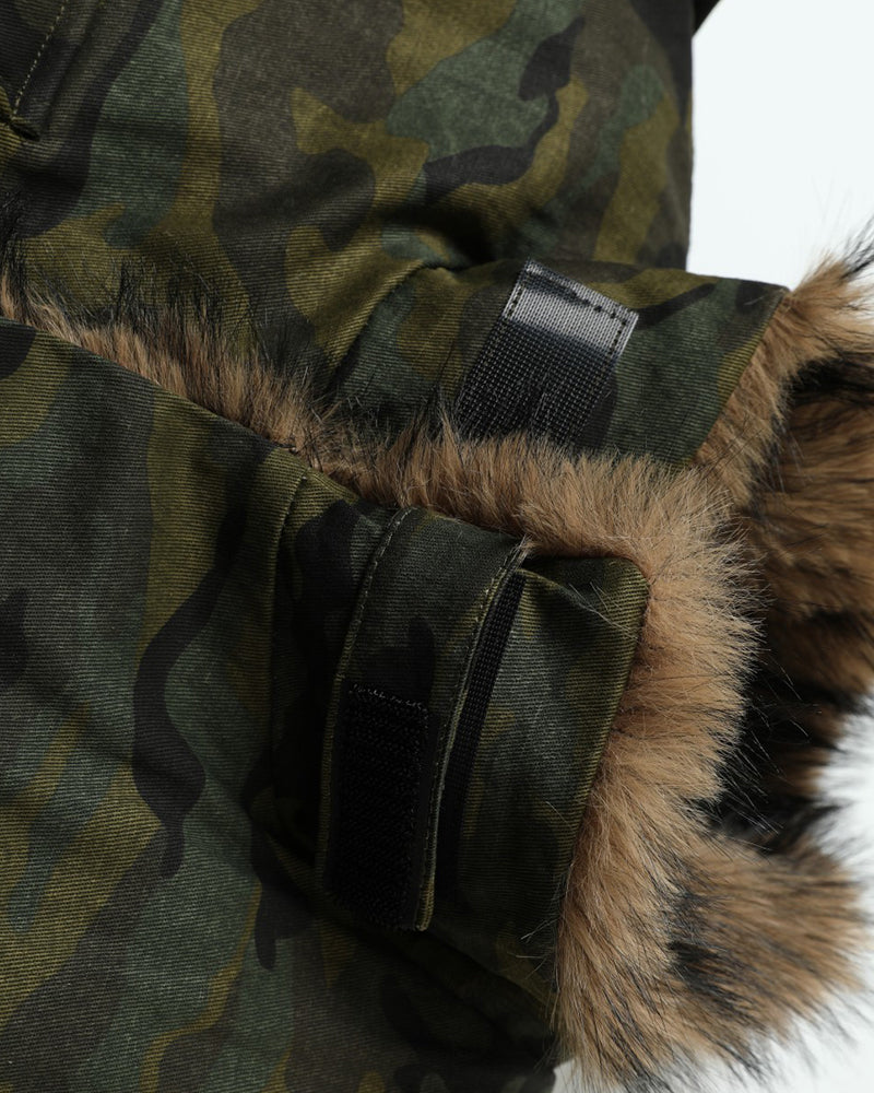 Casual camouflage cotton jacket