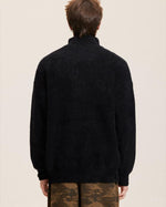 簡約半拉鏈針織衛衣