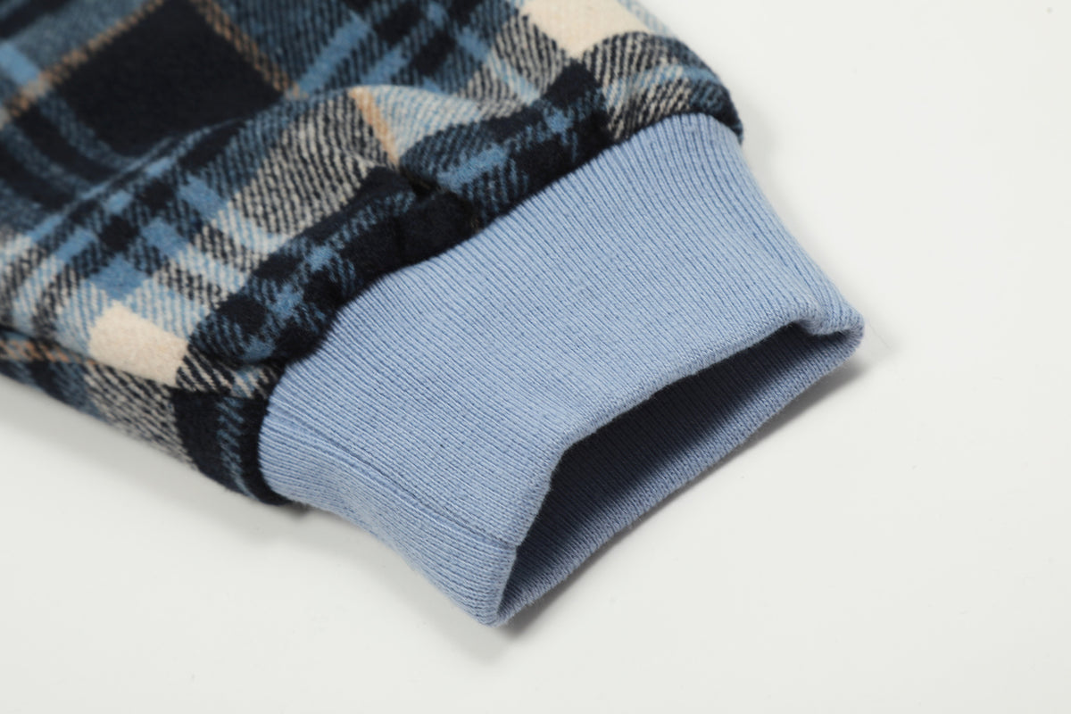 vintage embroidered reversible jacket