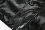 vintage leather jacket