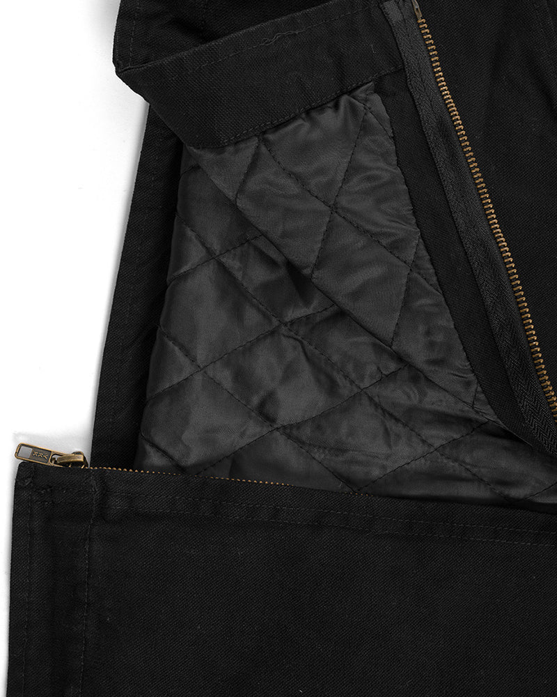 Retro minimalist cotton-padded jacket